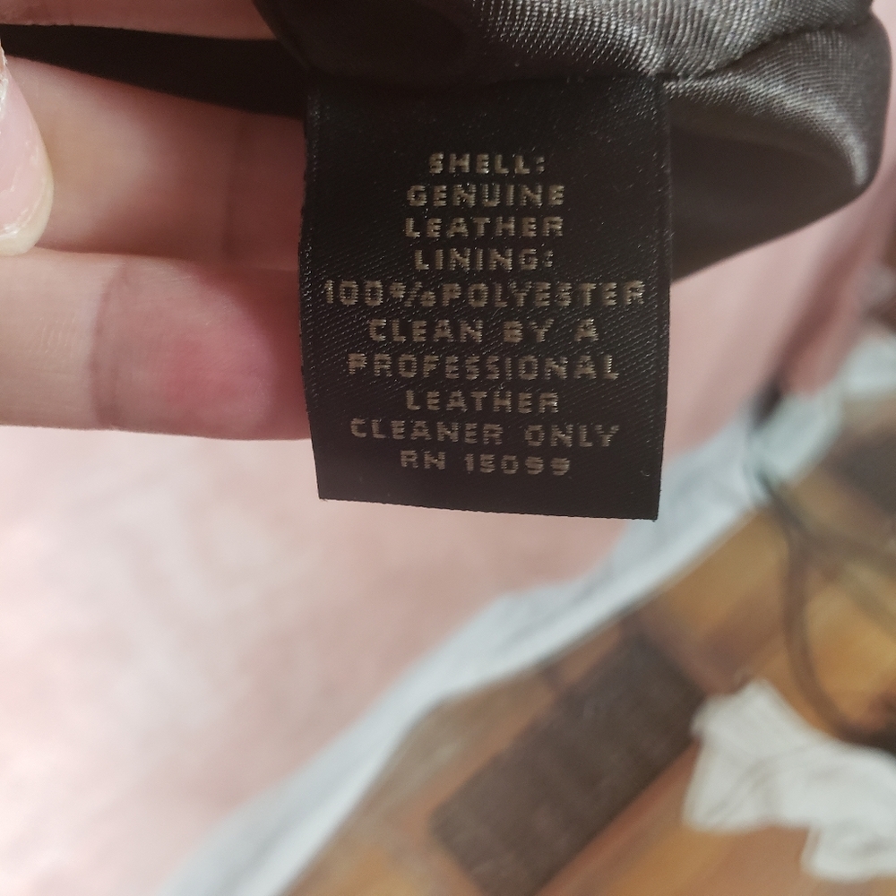 Structure Genuine Leather Jacket - image 3